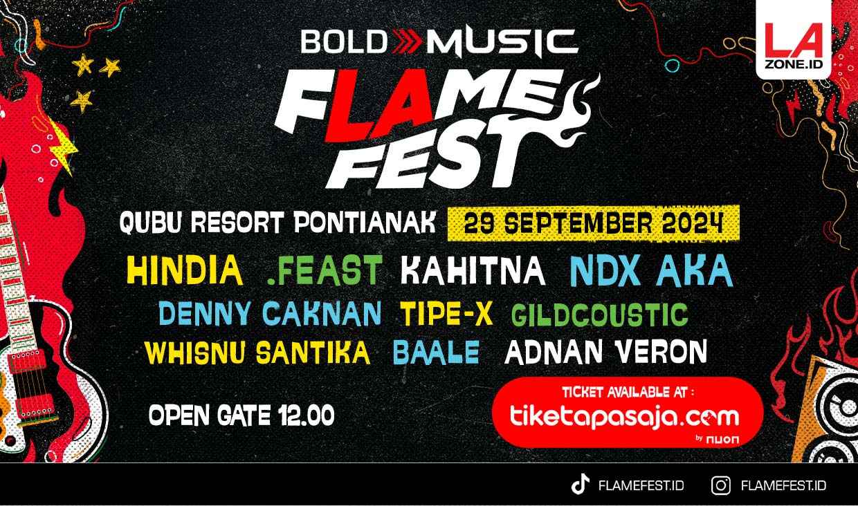 Line-up FlameFest di Pontianak